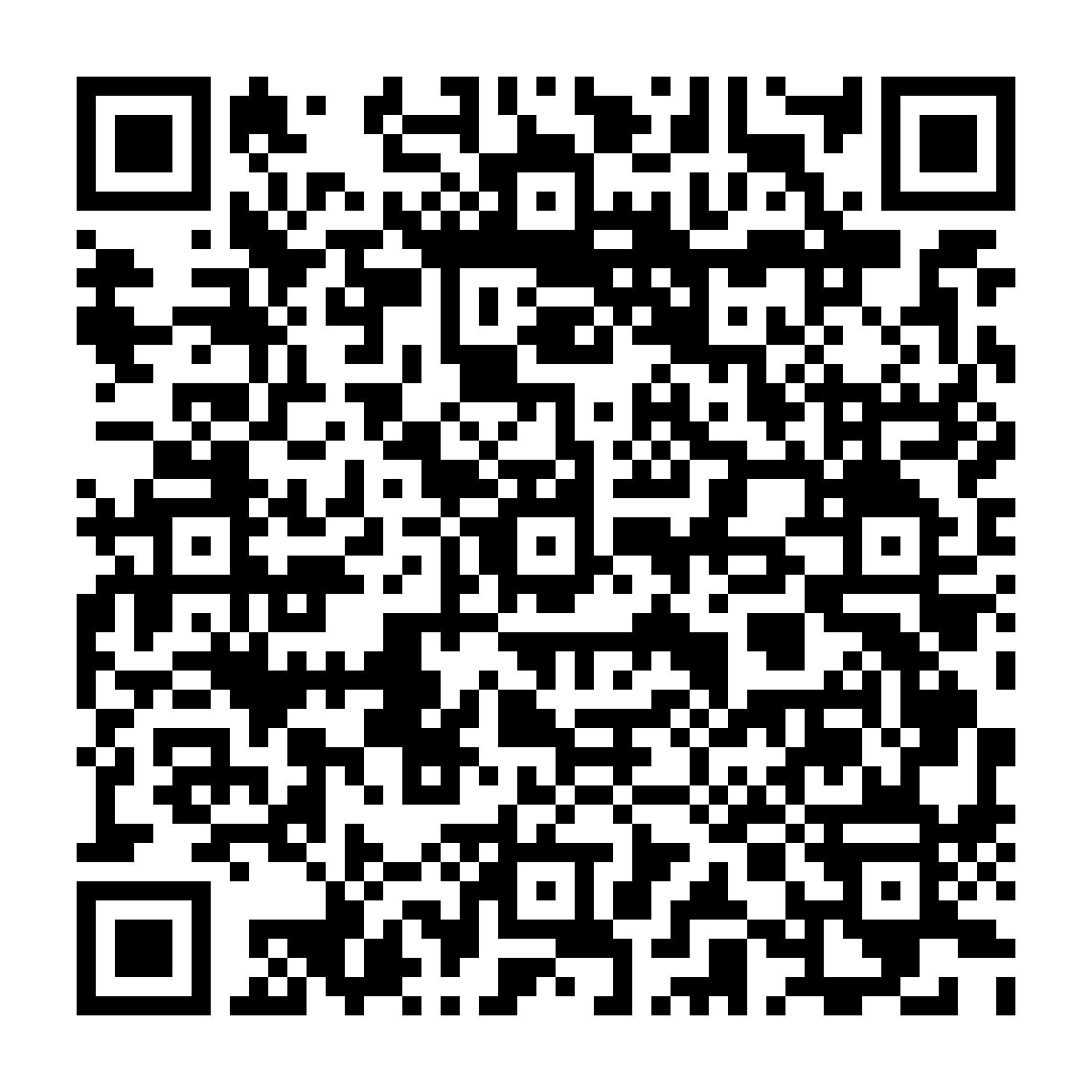 QR code menant à la page de paiement en ligne HelloAsso